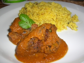 本格インド☆コフタ・コロッケカレー