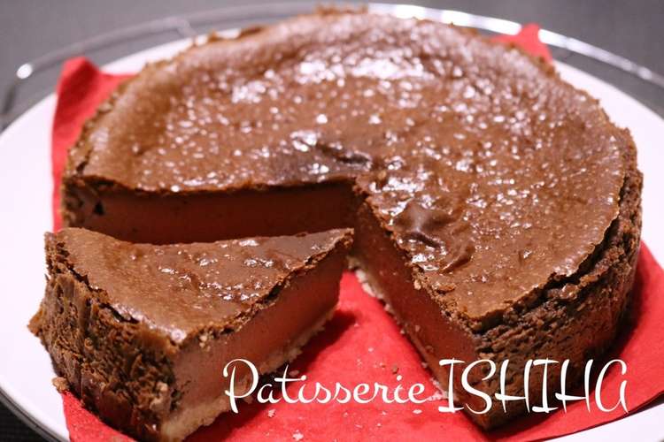 簡単 甘くないチョコ ワインチーズケーキ レシピ 作り方 By Ishiha クックパッド