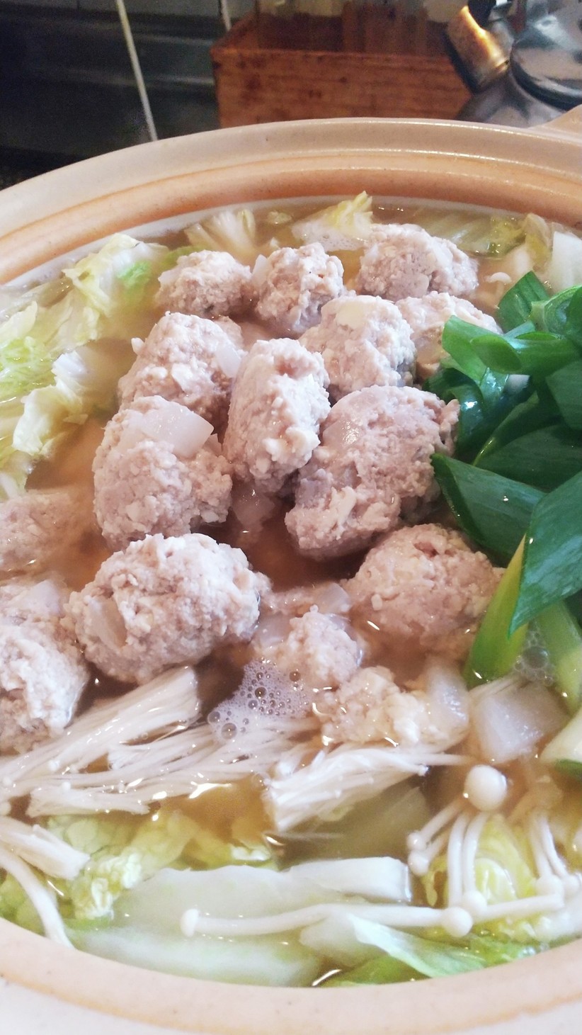 豆腐の肉団子(鍋 やスープに)の画像