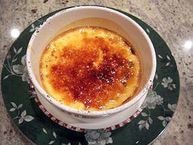 教科書のクリームブリュレ