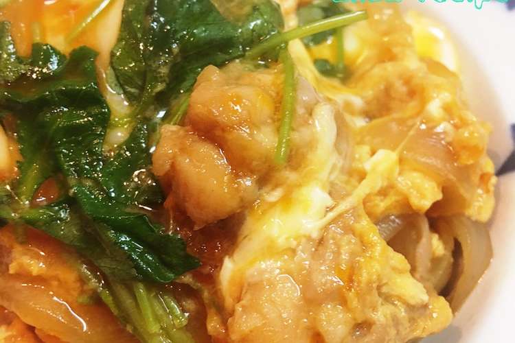 半熟とろ旨 親子丼 白だし使用 レシピ 作り方 By ありさrecipe クックパッド