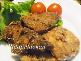 カリッと美味しい♪レバーの唐揚げ