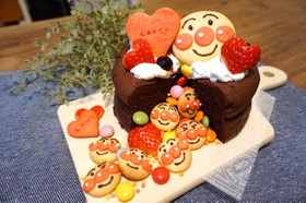 バレンタインに旦那と息子のために♡