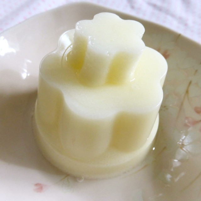 カルピス牛乳寒天ゼリー 粉寒天 レシピ 作り方 By ぶどうなすび クックパッド