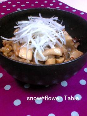 秋です♪きのこのきんぴら豚肉丼★