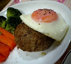 ヘルシー えのき入りハンバーグ