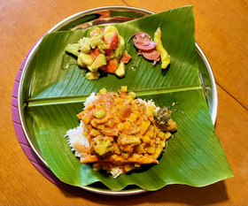 食べる風邪薬 魚と野菜のカレー煮