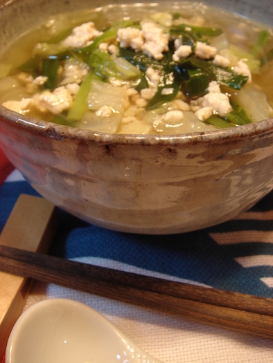 アジアン春雨スープの写真