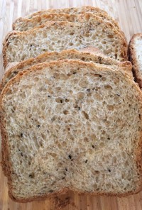 HB☆ライ麦20% オリーブオイルのパン