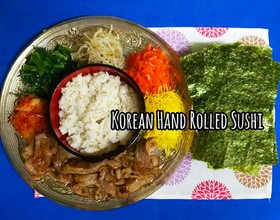 韓国風♪カラフル手巻き寿司