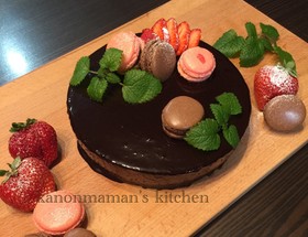 チョコレートムースケーキ