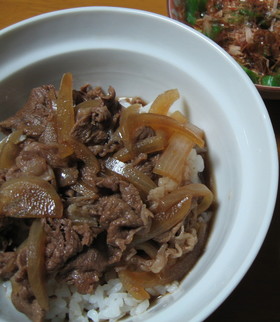 ツユだく牛丼