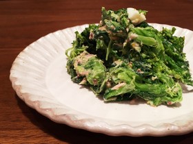 菜の花のツナマヨサラダ
