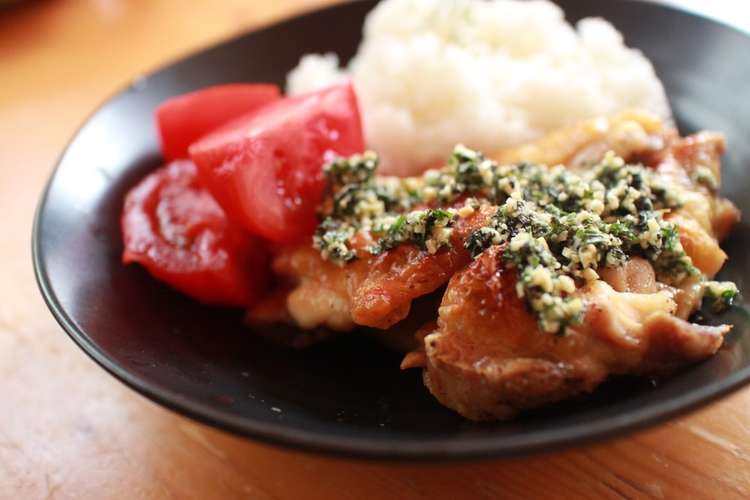 グリルチキン ジェノベーゼソース レシピ 作り方 By くまmi クックパッド 簡単おいしいみんなのレシピが364万品