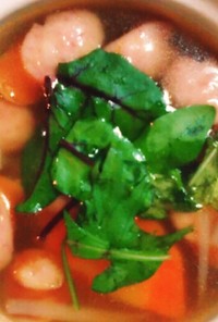 ソーセージ野菜スープ