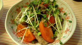 牛しゃぶ サラダ仕立て