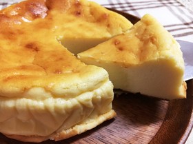 カッテージチーズのヘルシーチーズケーキ