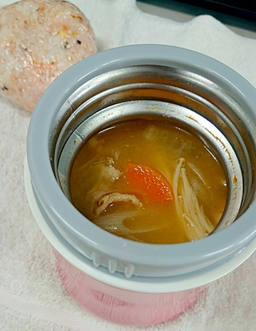スープジャーランチ♪とん汁の画像