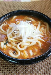 韓国チゲスープde超簡単♡チゲうどん♪