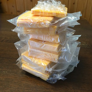 コストコ☆私流スライスチーズの保存の写真