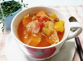 食べるほどやせられる♡燃焼スープ