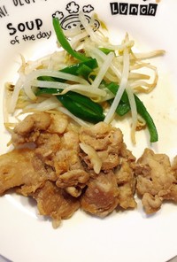 豚肉のはちみつ生姜焼き