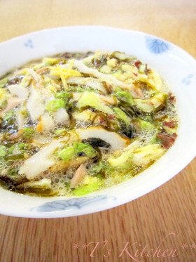ツナともずくで簡単♪おいしい♪和え物
