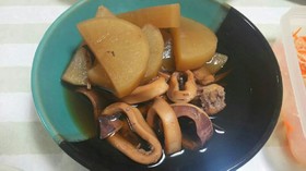 イカと大根の煮物