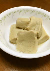 ふわふわほどける高野豆腐