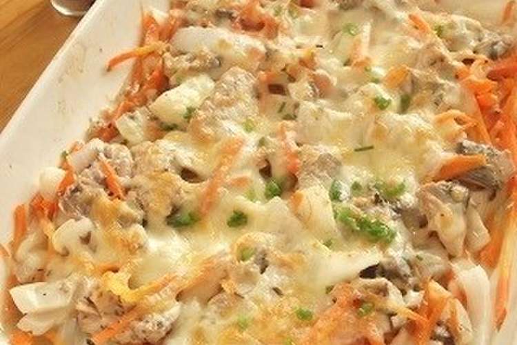 新玉ねぎと鯖缶のスパイスチーズ焼き レシピ 作り方 By まんまるらあて クックパッド 簡単おいしいみんなのレシピが350万品