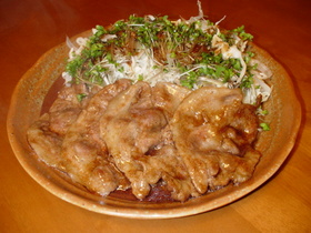◎お肉がやわらか♪豚のしょうが焼き