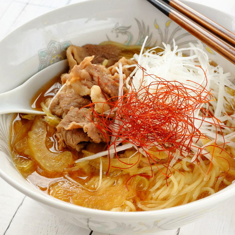 国産牛ラーメンのレシピ