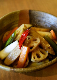 【食品ロス】根菜のエスカベッシュ
