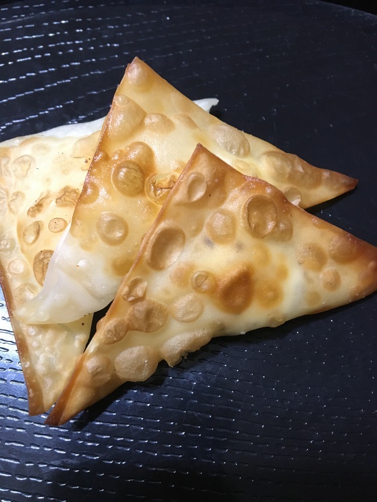 クリームチーズワンタンのレシピ