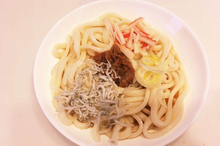 簡単 和風冷やしうどん レシピ 作り方 By あかいりゃんこーすん クックパッド