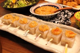 ゆず味噌で♡簡単♪こんにゃくの田楽