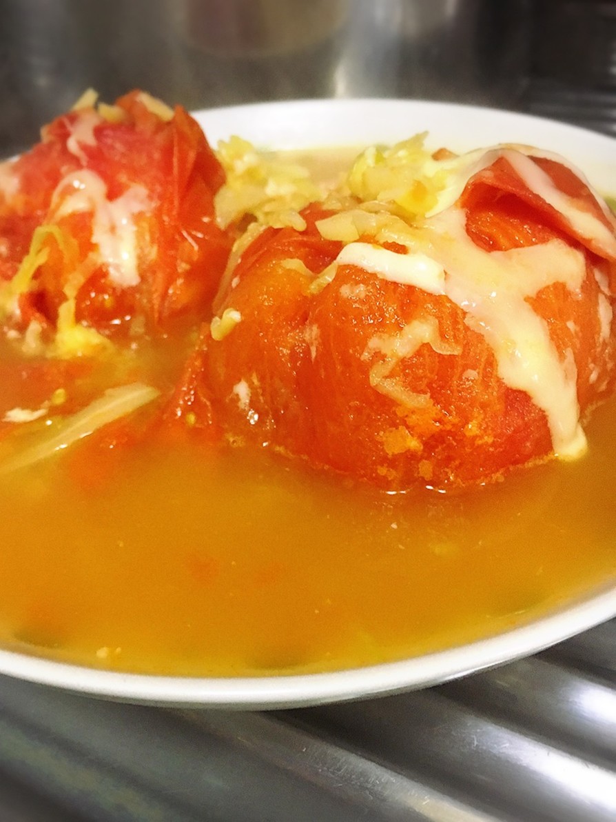 とろとろ丸ごとトマトスープの画像