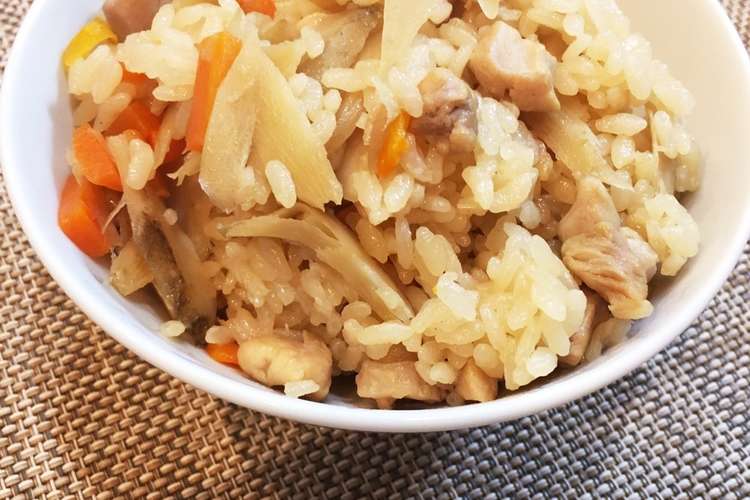 簡単 鶏ごぼう 炊き込みご飯 レシピ 作り方 By いっくま クックパッド 簡単おいしいみんなのレシピが352万品