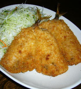 開いて作る正統派鯵(アジ)フライ