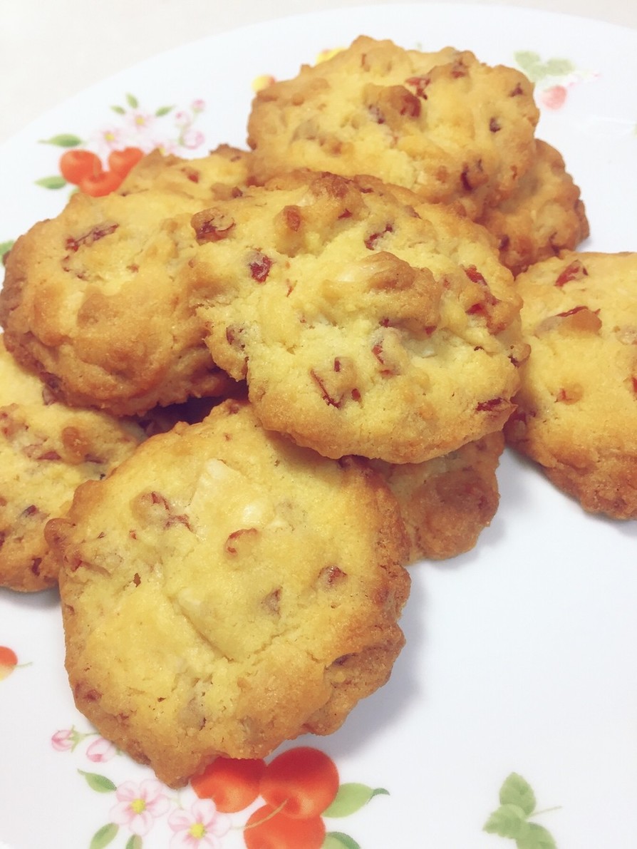 オートミールクランベリーホワイトチョコレートチャンククッキーのレシピ