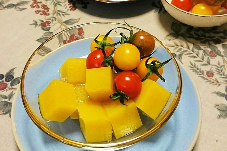 トマト寒天 イエロー レシピ 作り方 By くろくま子 クックパッド 簡単おいしいみんなのレシピが363万品