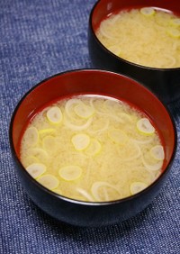 簡単！生姜とごぼうの味噌汁