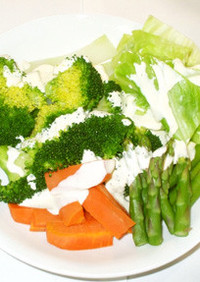 基本の温野菜サラダ♪簡単