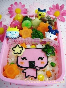 フラワッチ弁当(キャラ弁)