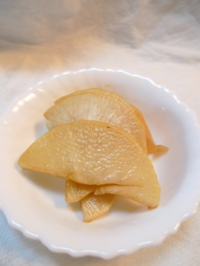 漬けるだけ☆ 大根わさびぽん酢