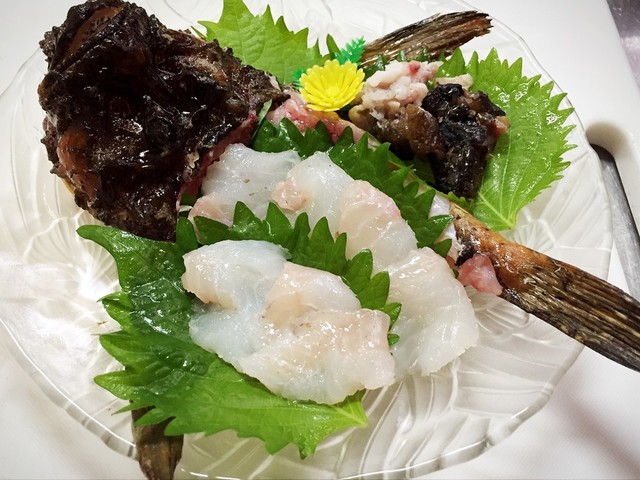 オニオコゼの姿造り レシピ 作り方 By まるたまん クックパッド 簡単おいしいみんなのレシピが376万品