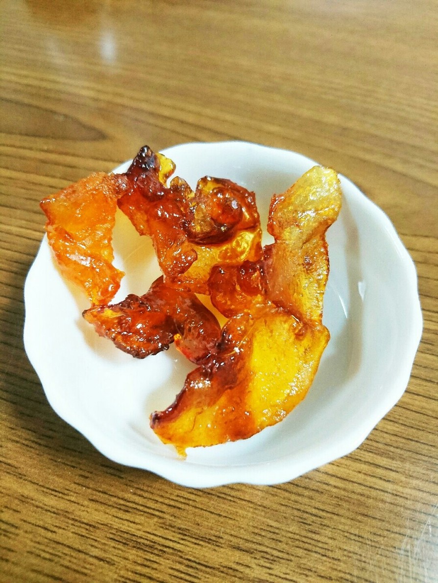 焼りんごの砂糖蜜コーティングチップの画像
