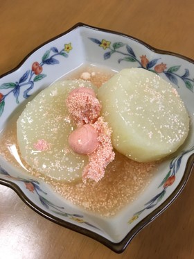 たらこあんのふろふき大根