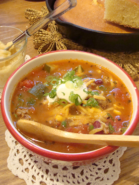 野菜たっぷり♪Chili