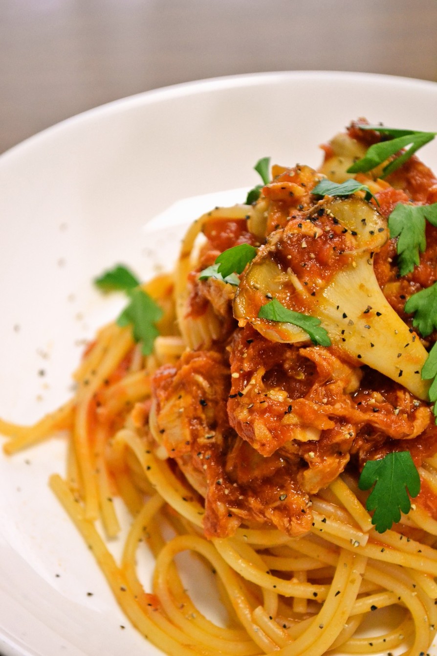 ツナとドライトマトのパスタベイクレシピ